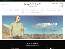 Tablet Screenshot of madmext.com